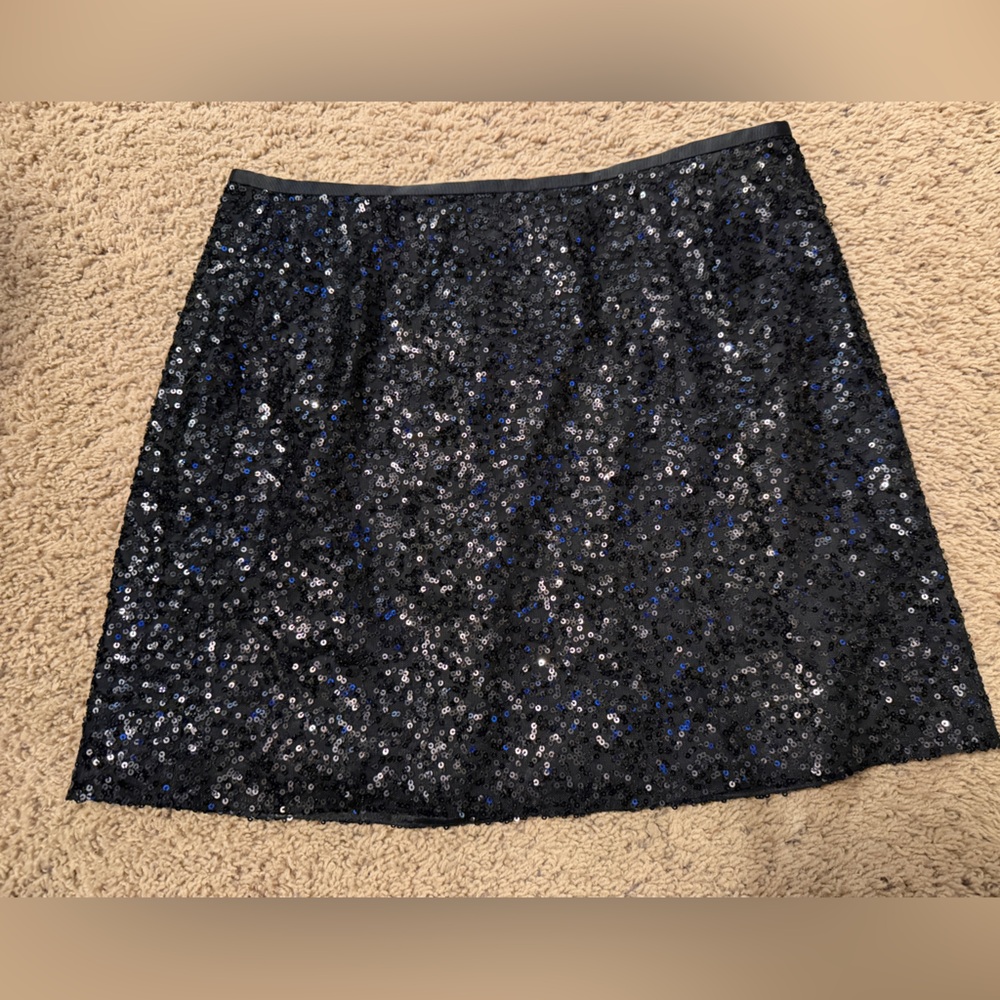 J. Crew Sequin Mini Skirt